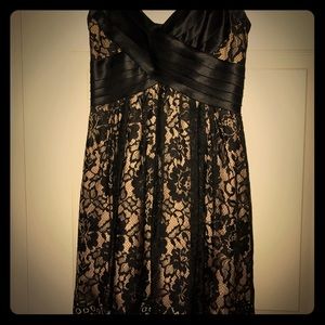 Black BCBG Maxazria cocktail dress